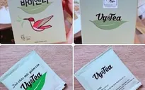 Trà thảo mộc Vy&Tea bị nhái sản phẩm, ảnh hưởng nghiêm trọng đến uy tín ở nước ngoài