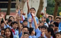 Học sinh nhiều trường sôi nổi trong lễ phát động cuộc thi làm phim ngắn về phòng chống tác hại thuốc lá