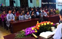 Chùa Ba Vàng công khai số tài khoản để người dân nộp tiền giải nghiệp