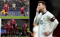 Trong ngày Messi trở lại, ĐT Argentina thất bại 1-3 trước Venezuela