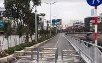 Đường đi bộ ven sông Tô Lịch: Dựng 3 lớp rào chắn ngăn xe máy