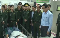 Một chiến sỹ biên phòng bị thương nặng khi vây bắt đường dây ma túy