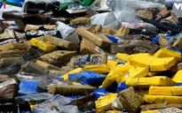 Panama thiêu hủy gần 10 tấn ma túy