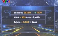 VN-Index tăng hơn 14 điểm