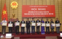 Biểu dương tập thể, cá nhân có thành tích trong công tác phục vụ Hội nghị Thượng đỉnh Mỹ - Triều