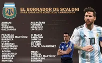 Messi chính thức trở lại ĐT Argentina