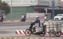 Đà Nẵng: Tiềm ẩn mất an toàn giao thông từ xe lôi kéo