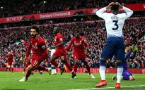 Thắng kịch tính Tottenham, Liverpool trở lại ngôi đầu Ngoại hạng Anh!