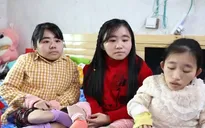 Ba chị em bị bệnh xương thủy tinh trở thành ngôi sao mạng xã hội