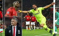 Tứ kết lượt đi Champions League: Ajax Amsterdam 1-1 Juventus, Man Utd 0-1 Barcelona