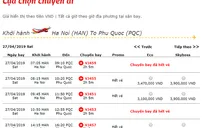 Cạn dần vé máy bay giá rẻ dịp lễ 30/4
