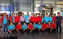 Đội tuyển nữ Việt Nam về nước, kết thúc chuyến thi đấu thành công tại Uzbekistan