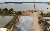 Dự án "treo" hơn 10 năm vì không giải tỏa được bãi tập kết vật liệu