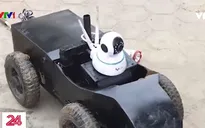 Hà Nội thử nghiệm robot "siêu âm" lòng cống