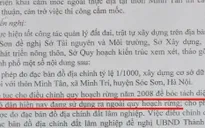 Đất khai hoang biến thành đất rừng phòng hộ