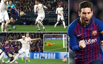 ẢNH: Messi lập cú đúp, Barcelona thắng "hủy diệt" Man Utd