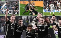UEFA Champions League: Ronaldo ghi bàn, Juventus vẫn bị khuất phục bởi Ajax!