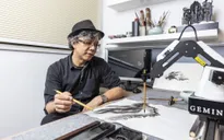 Robot vẽ... tranh thủy mặc