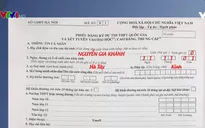 Hướng dẫn điền phiếu dự thi THPT Quốc gia và xét tuyển ĐH, CĐ năm 2019