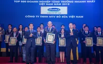 Công ty Bò sữa Việt Nam (thuộc Vinamilk) lọt top tăng trưởng nhanh nhất Việt Nam