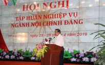 Tập huấn nghiệp vụ công tác nội chính