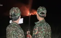 Cháy rừng phòng hộ ở Hòn Đất, Kiên Giang
