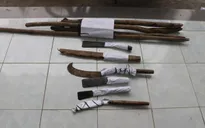 Tạm giữ hình sự 2 đối tượng chém bạn nhậu trọng thương