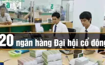 20 ngân hàng tổ chức Đại hội cổ đông trong tuần cuối tháng 4