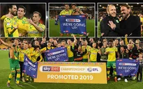 CLB Norwich vô địch giải hạng Nhất Anh, chính thức lên chơi Ngoại hạng Anh