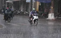 Mưa giải nhiệt xuất hiện ở Đồng bằng sông Cửu Long
