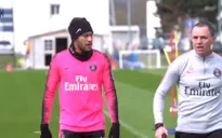VIDEO: Neymar trở lại tập luyện sau 10 tuần dưỡng thương