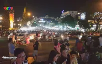 Du khách quá đông, chợ đêm Đà Lạt "vỡ trận"