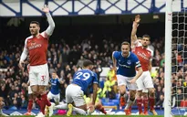 Kết quả bóng đá châu Âu rạng sáng 8/4: Everton 1-0 Arsenal, Napoli 1 - 1 Genoa, Paris Saint-Germain 2 - 2 Strasbourg