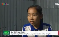 Nghị lực theo con chữ tới trường của cô bé mắc bệnh tan máu bẩm sinh