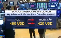 Cổ phiếu Boeing lao dốc hơn 4% sau khi bị hạ đánh giá tín nhiệm