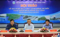 Giải pháp xử lý sạt lở bờ sông, bờ biển vùng đồng bằng sông Cửu Long