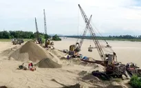 Tăng cường xử lý vi phạm khai thác cát, sỏi