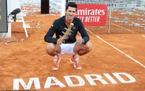 Novak Djokovic lần thứ 3 vô địch Madrid mở rộng