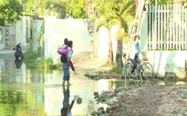 Chính quyền địa phương chưa giải quyết đoạn đường ngập nước tại Nha Trang
