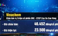 Vinachem chào bán cổ phiếu cao hơn thị giá đang giao dịch