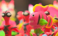 Hấp dẫn tò he giữa phố