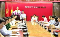 Kiểm tra việc thực hiện Nghị quyết tại Quảng Ninh