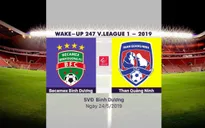 VIDEO Highlights: Becamex Bình Dương 0-2 Than Quảng Ninh (Vòng 11 Wake-up 247 V.League 1-2019)