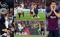 Để thua Valencia, Barcelona mất cúp Nhà vua sau 4 năm thống trị