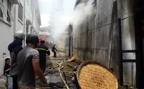 Cháy lớn tại Trung tâm Nghiên cứu thực nghiệm Nông - Lâm nghiệp Lâm Đồng