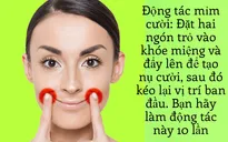 Xóa nếp nhăn hiệu quả với bài tập yoga mặt đơn giản