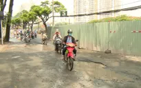 TP.HCM: Đường xuống cấp gây mất an toàn giao thông