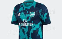 Arsenal bị chê với mẫu áo đấu bị lộ