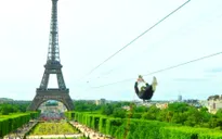 Trượt zipline ngắm toàn cảnh Paris