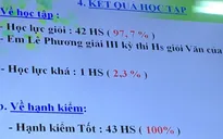 Thực hư vấn đề gian lận ở lớp học có 42/43 học sinh giỏi ở Vũng Tàu